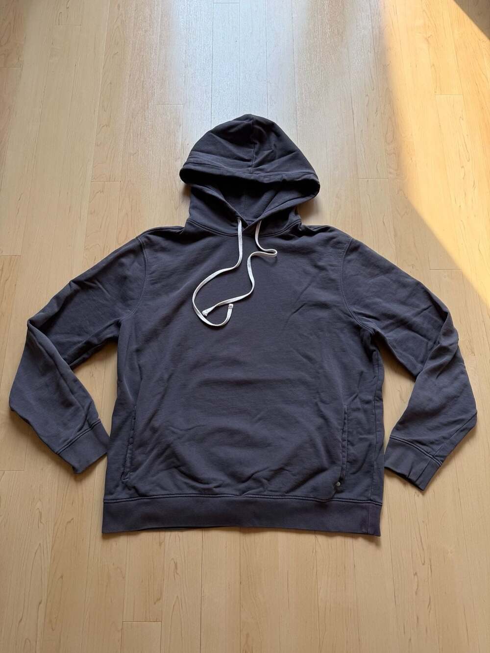 AllSaints Avio Oth Pullover Hoodie Dark Gray Size Large